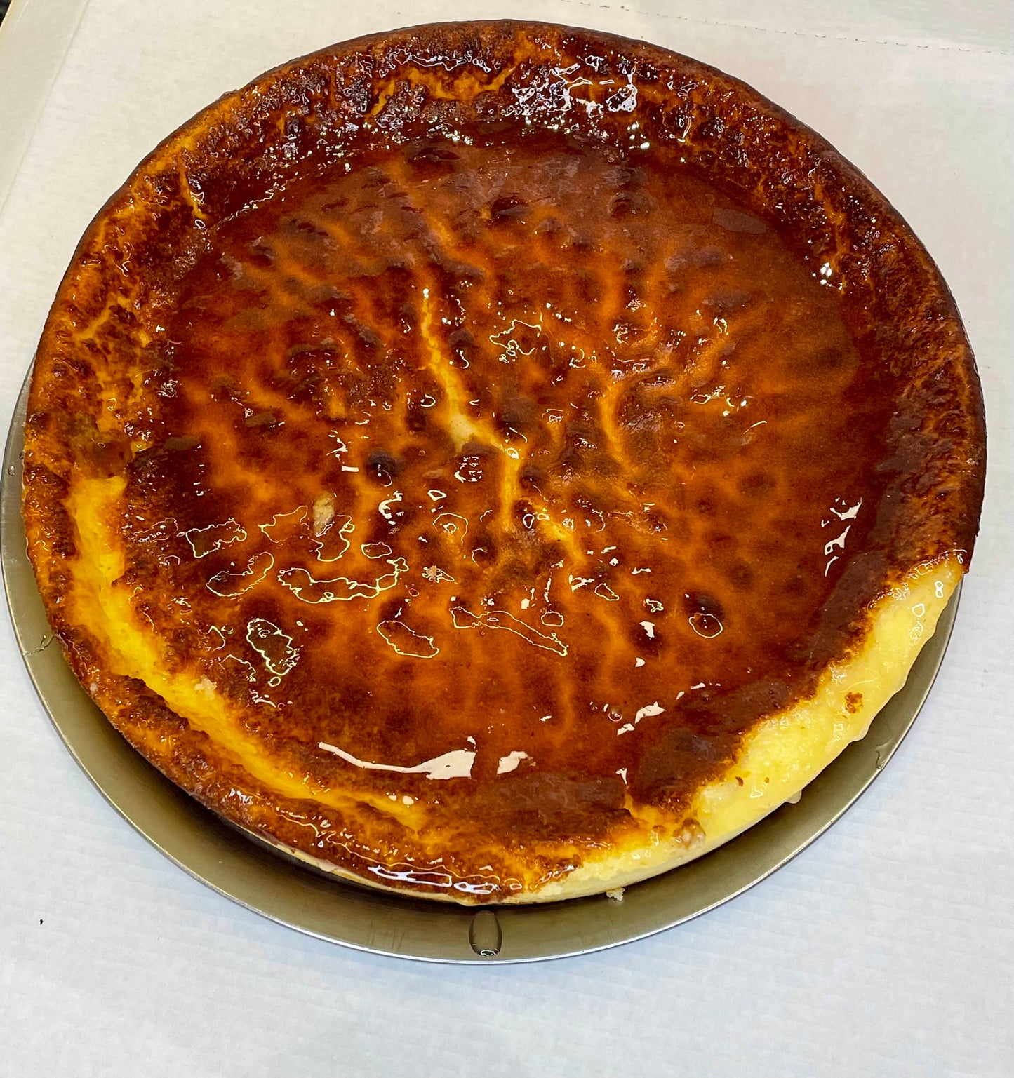 Tarta de queso al horno