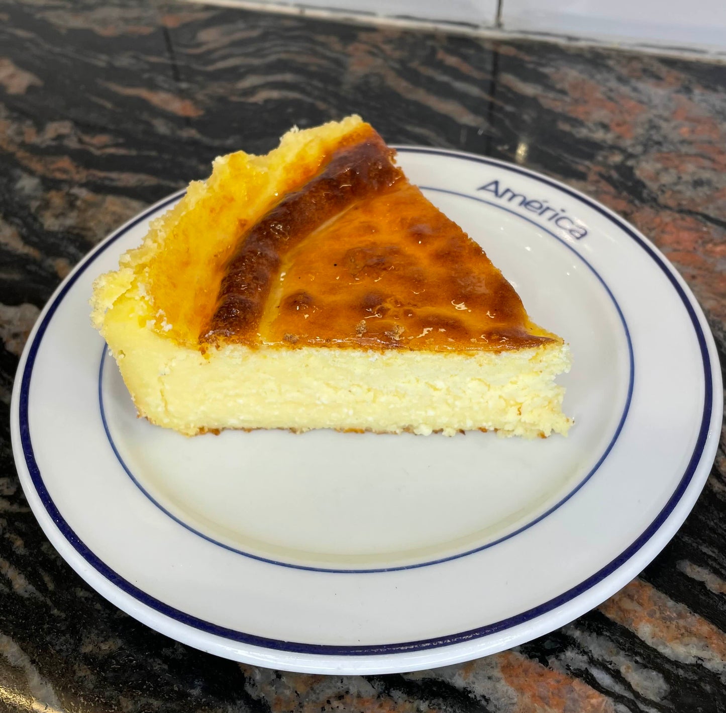 Tarta de queso al horno