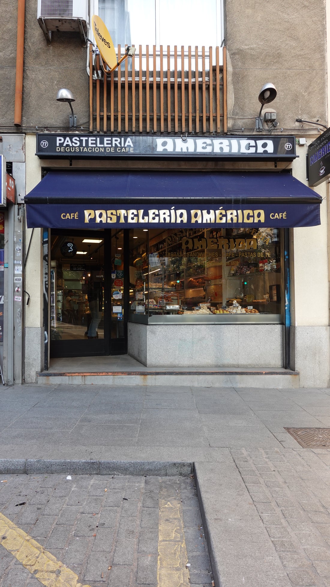 La historia de Pastelería América