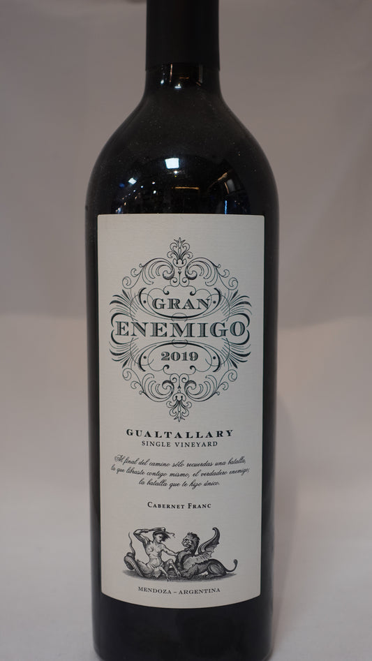 Gran Enemigo  Gualtallary Single Vineyard 2019