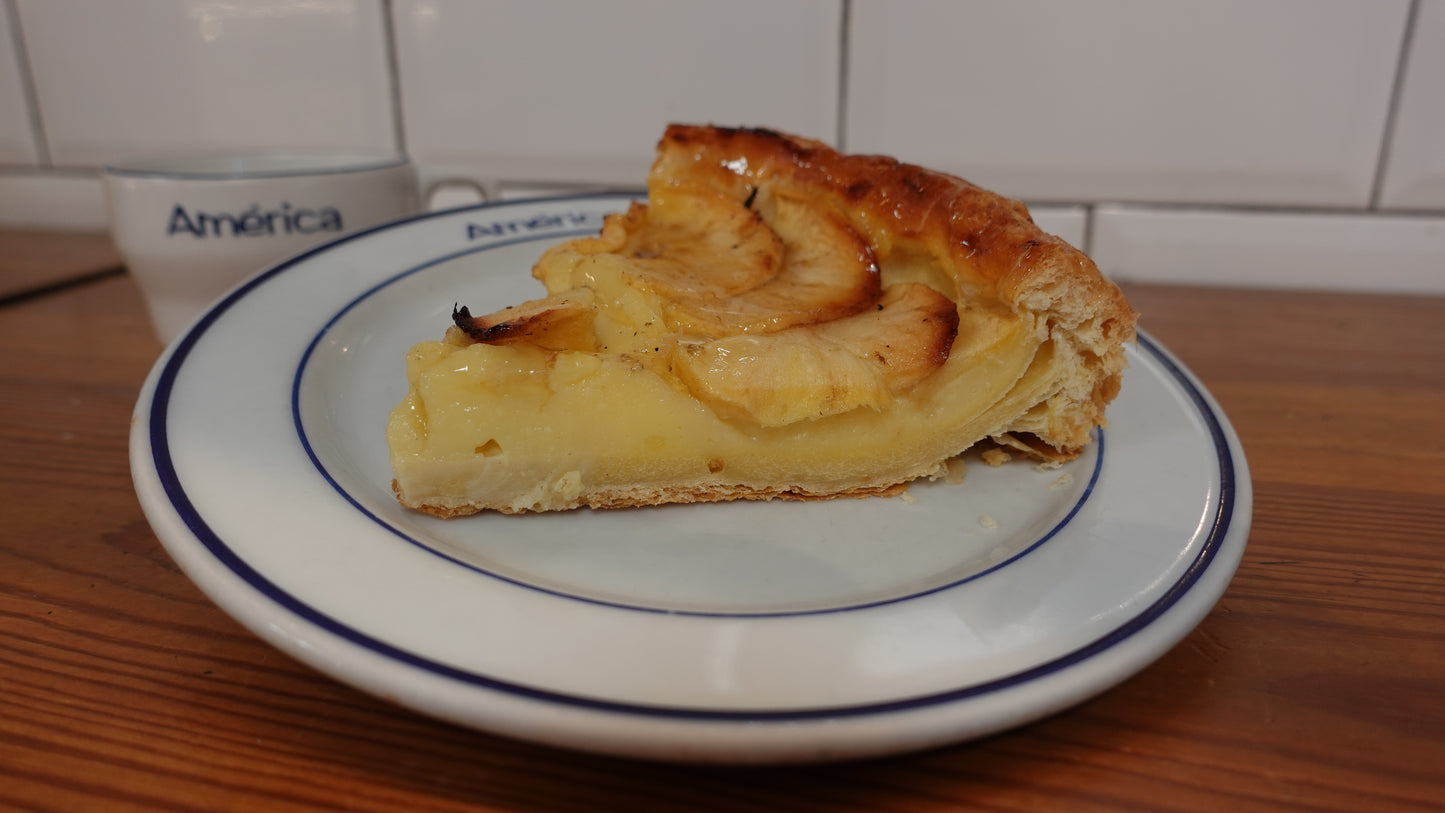 Tarta de manzana casera