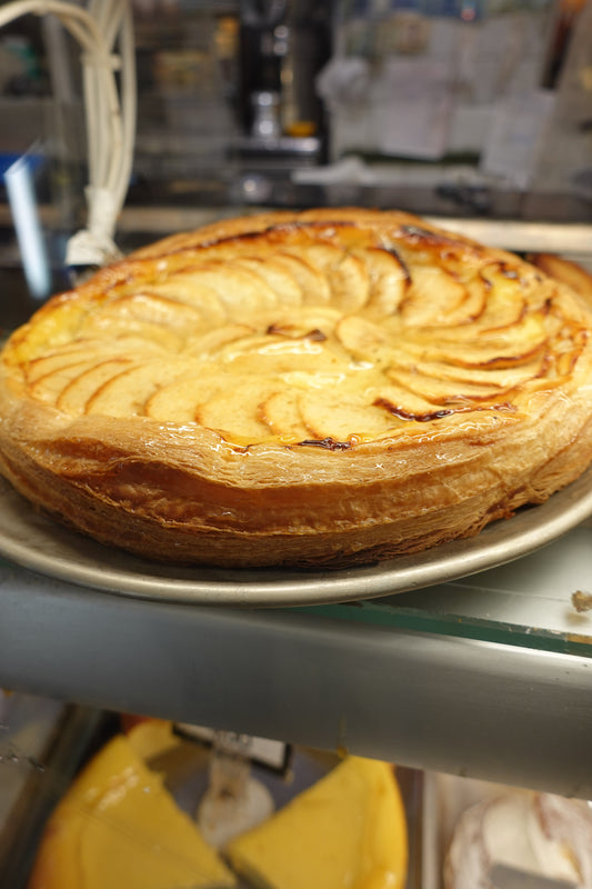 Tarta de manzana casera