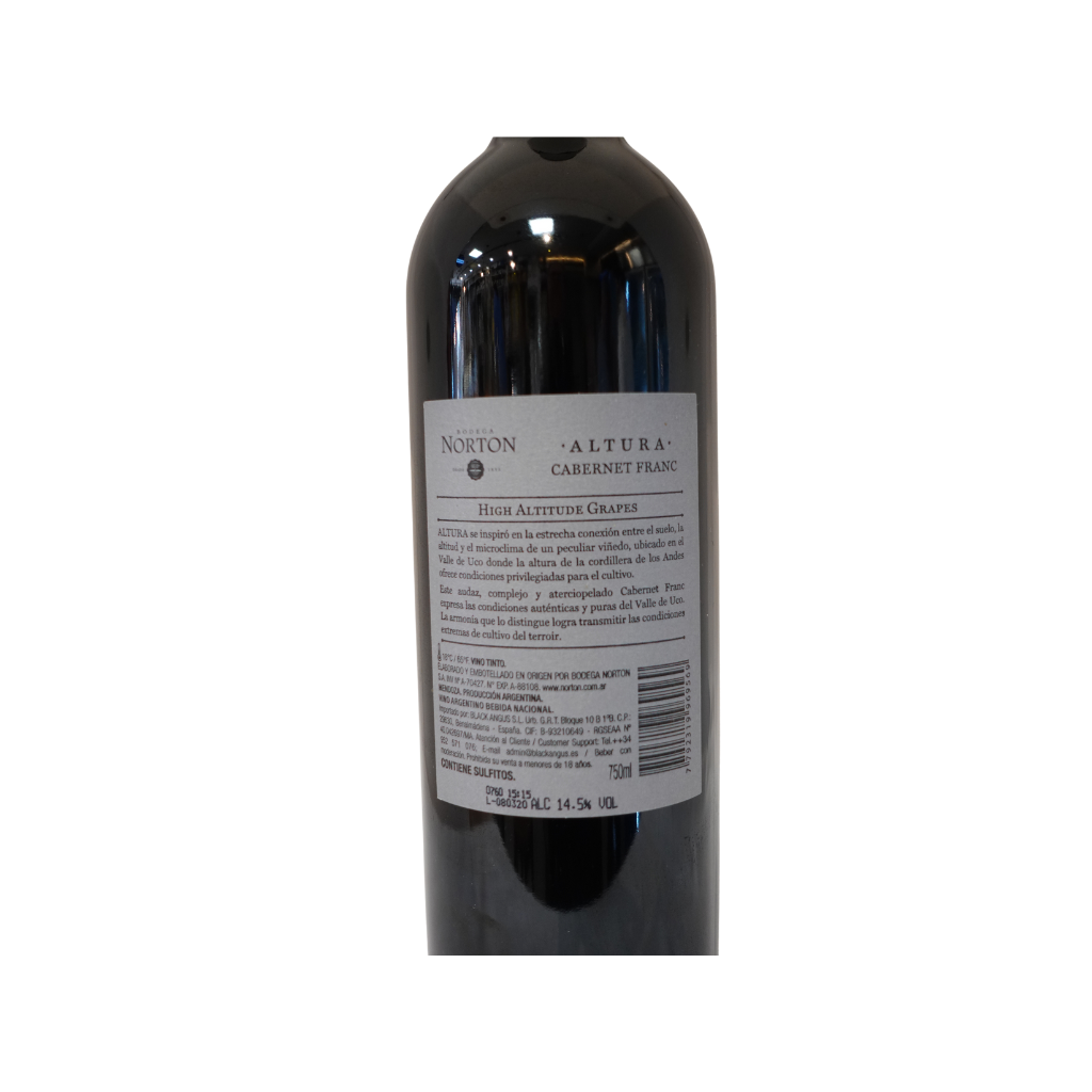 Bodega Norton Altura Cabernet Franc 2018