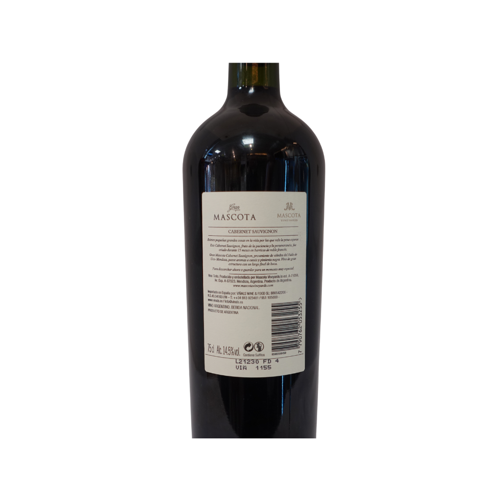 Gran Mascota Cabernet Suvignon 2019