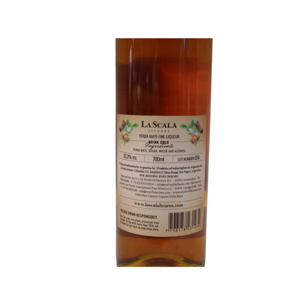 La Scala Licor de Yerba de Mate
